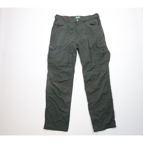 Arborwear Mens 36x34 Distressed Double Knee Tree Climbing Cargo Pants Green - Picture 1 of 13
